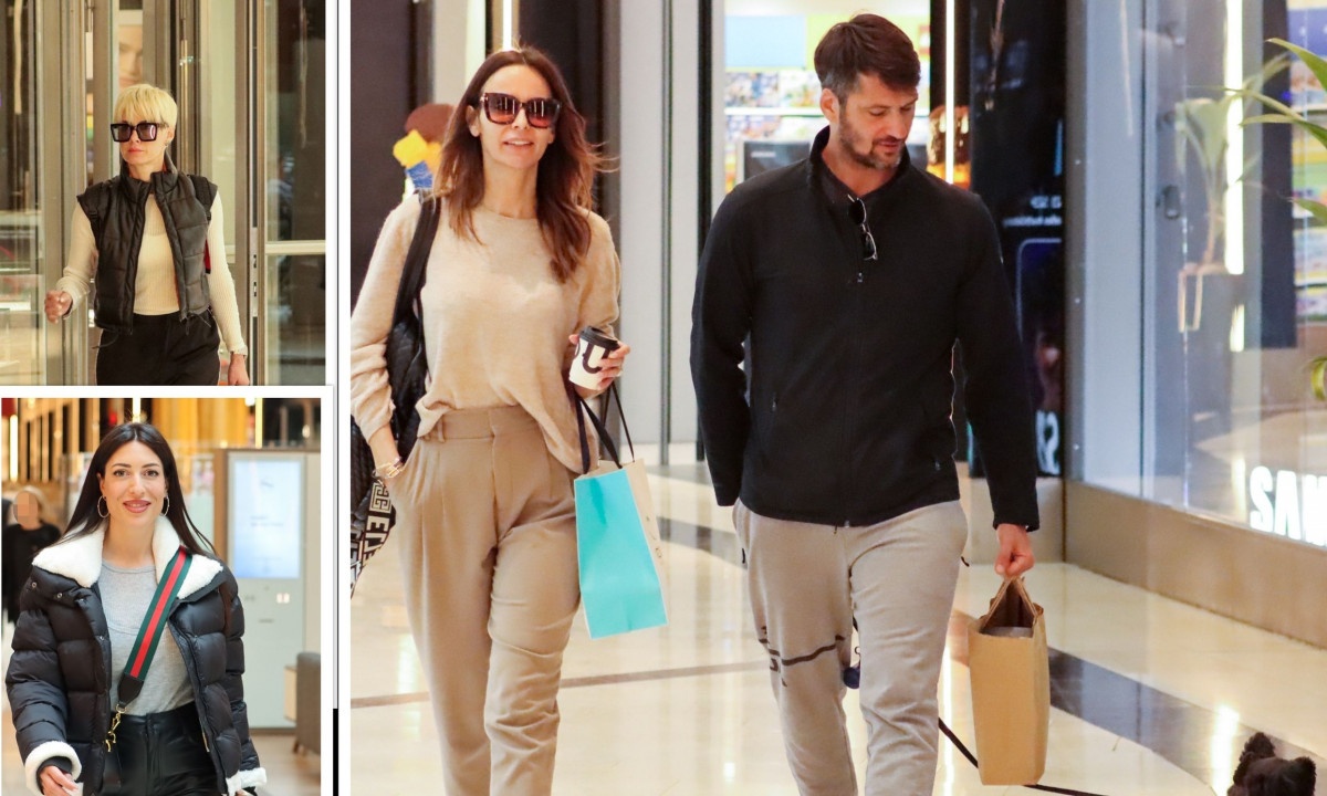 Το εντυπωσιακό outfit της Φραγκάκη και η Μαγγίρα με τον άντρα της