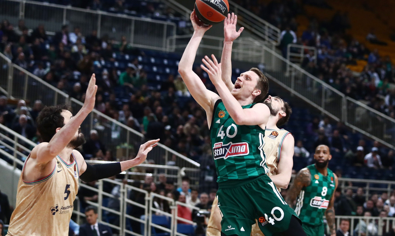 Euroleague, Παναθηναϊκός - Μπαρτσελόνα 74-88: Πάλεψε, αλλά στο τέλος δεν άντεξε