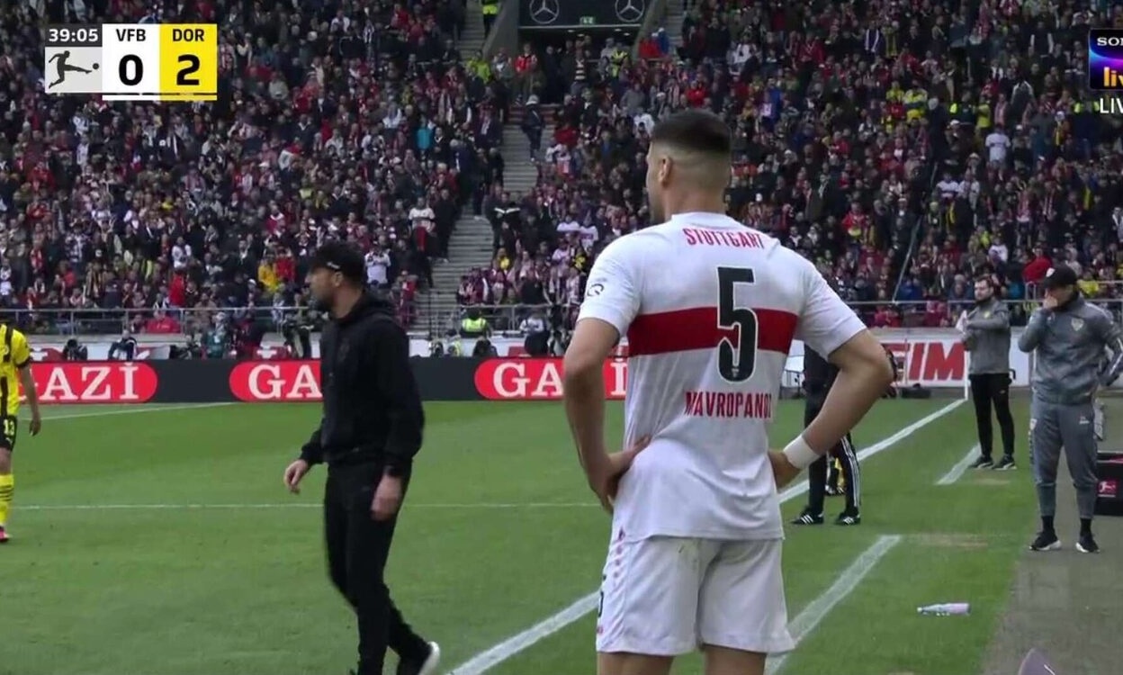 Bundesliga: Αποβλήθηκε ο Μαυροπάνος
