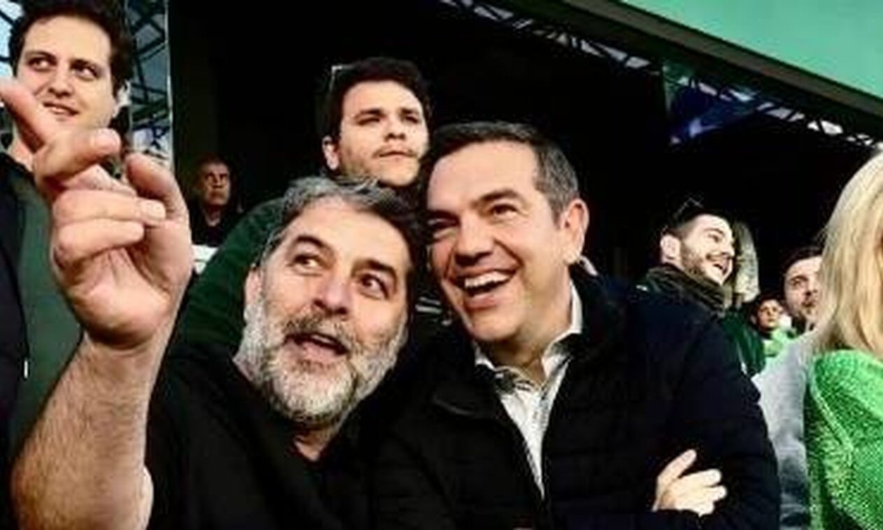 Παναθηναϊκός - ΑΕΚ: Στη Λεωφόρο ο Αλέξης Τσίπρας - Η συνάντηση με τον Βασίλη Μπισμπίκη