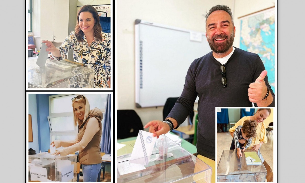 Εκλογές 2023: Οι επώνυμοι ψήφισαν!