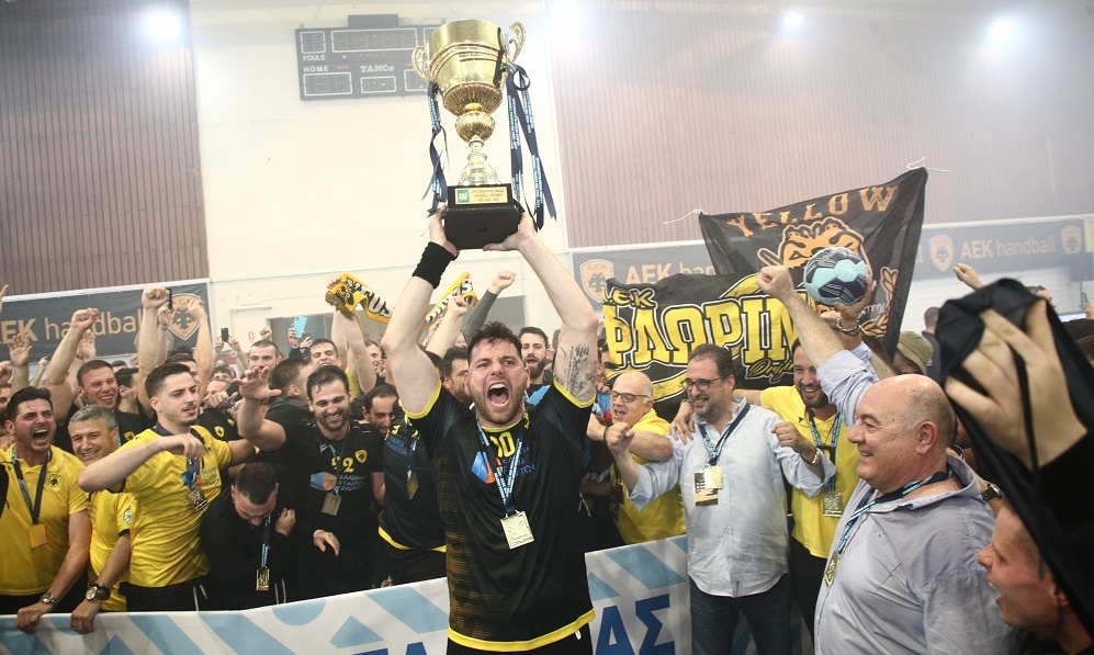 Χαντμπολ, ΑΕΚ – Ολυμπιακός 27-22: Πρωταθλητές Ελλάδας οι «κιτρινόμαυροι», επέστρεψαν στην κορυφή!