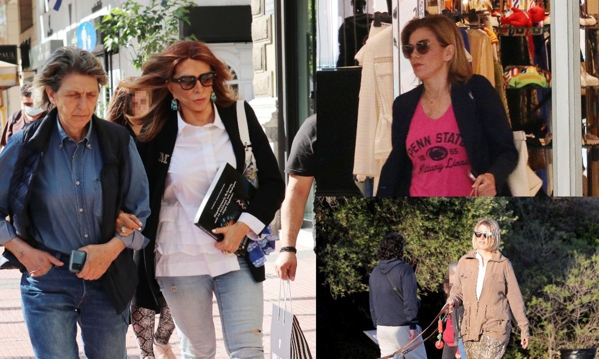 Η στιλάτη Ντενίση και το animal print της Κοσιώνη