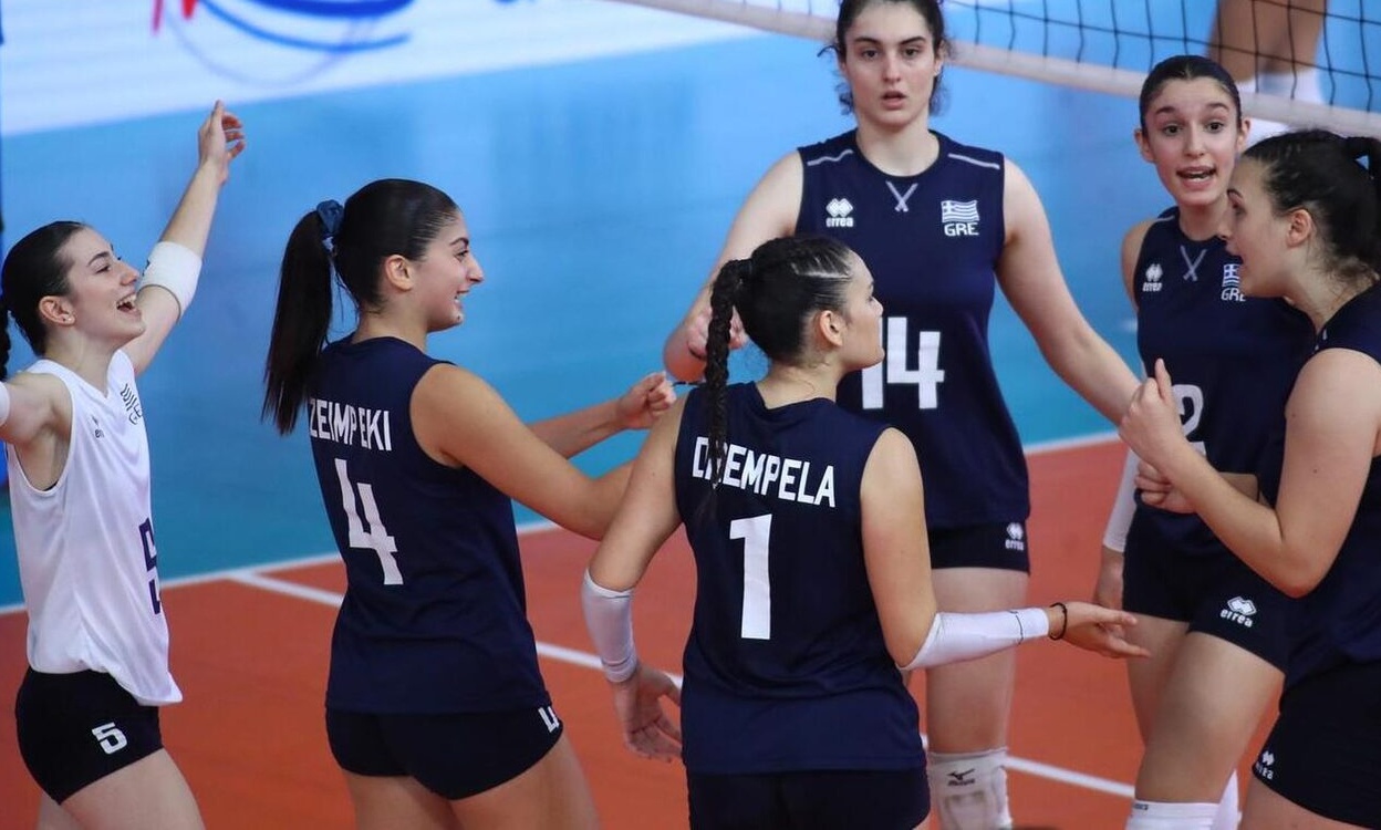 Τέταρτη στην Ευρώπη η Εθνική Παγκορασίδων