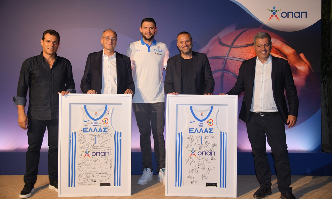 Με τη στήριξη του ΟΠΑΠ η Εθνική Ομάδα στο Παγκόσμιο Κύπελλο Μπάσκετ