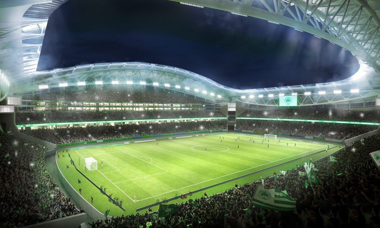 Παναθηναϊκός: Τα πρώτα πλάνα από τις εργασίες στο Βοτανικό (video)