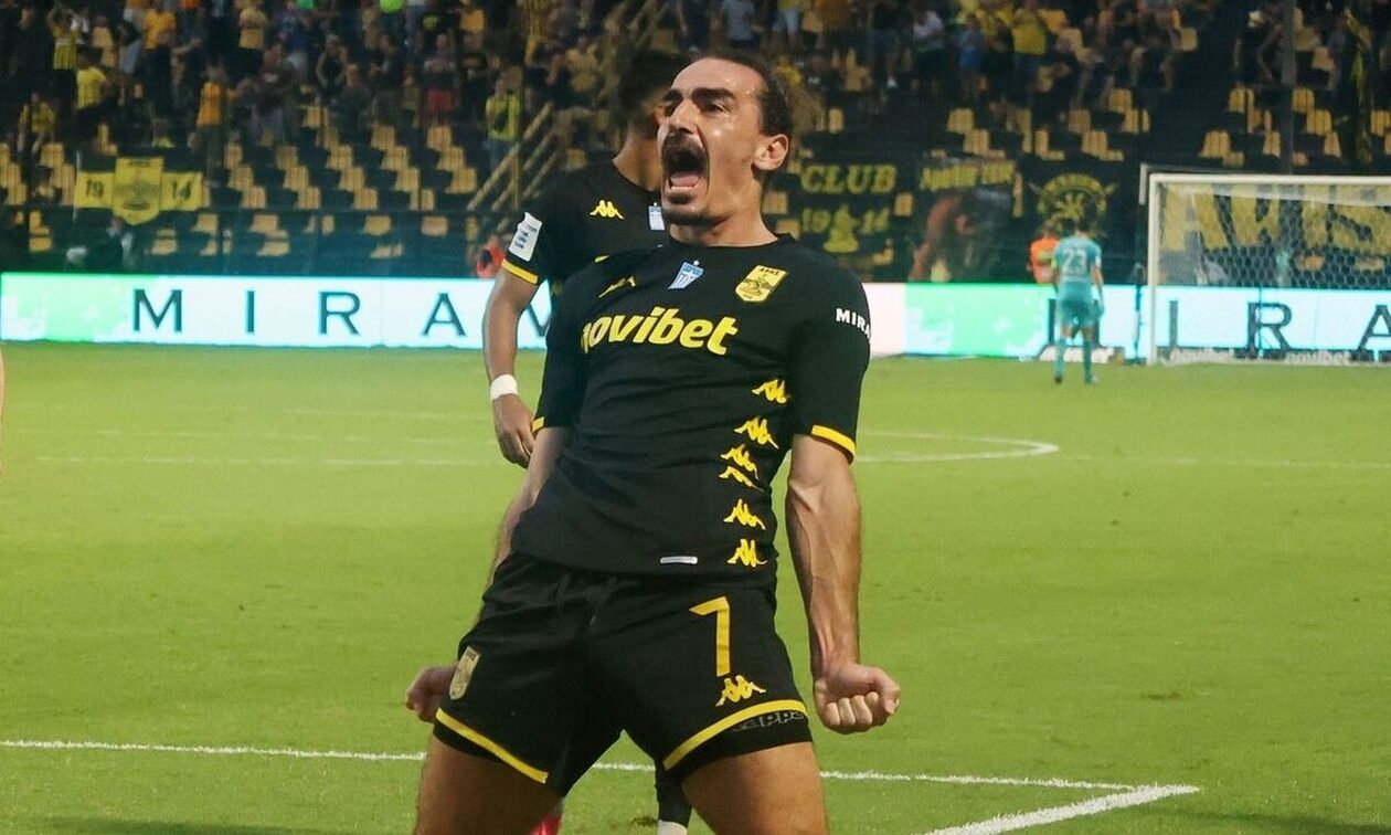 Super League: Απίστευτο! Πρώτο γκολ Έλληνα παίκτη στον Άρη μετά από 2 χρόνια και 101 τέρματα