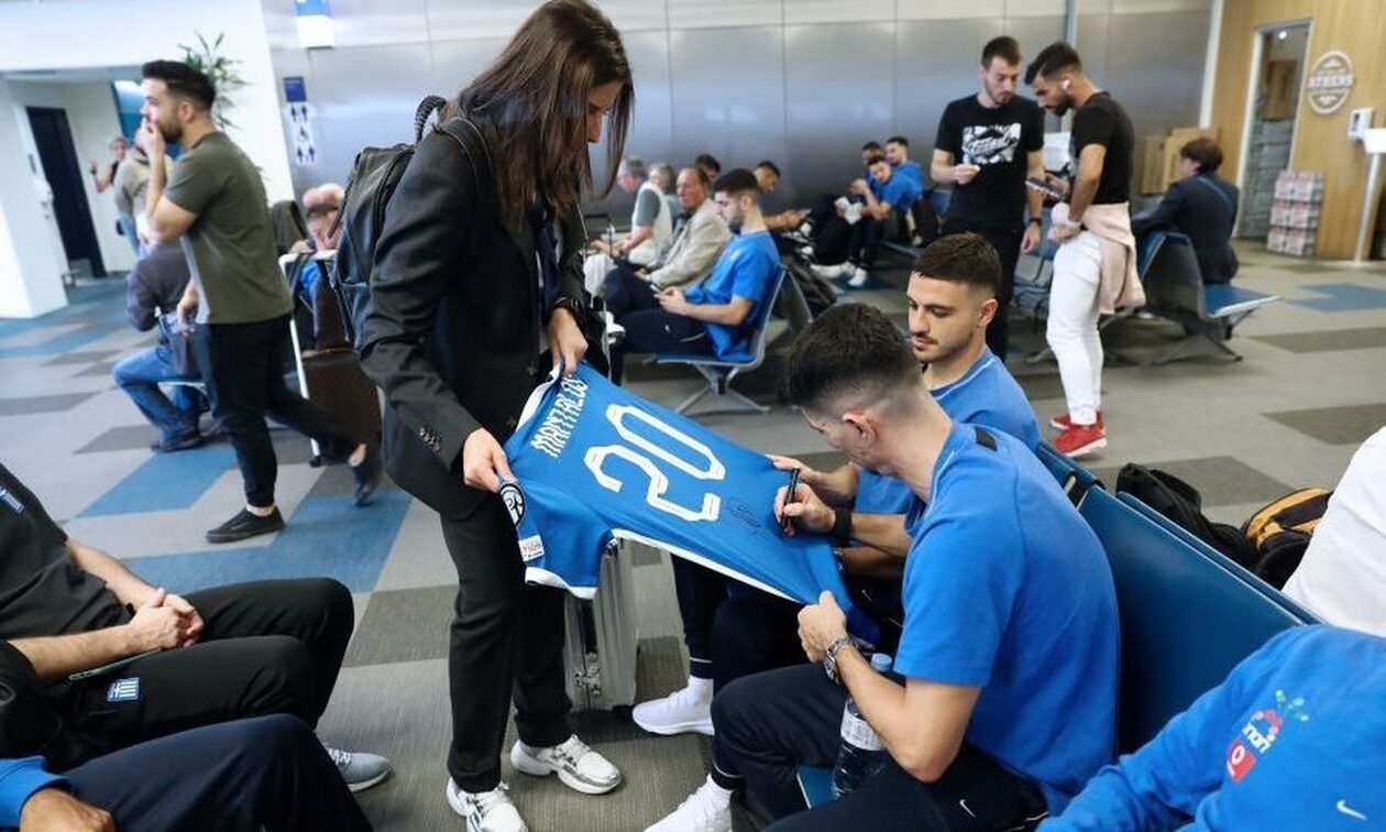 Εθνική Ελλάδας: Στο Δουβλίνο για τον πρώτο «τελικό» των προκριματικών του Euro 2024 (pics+vid)