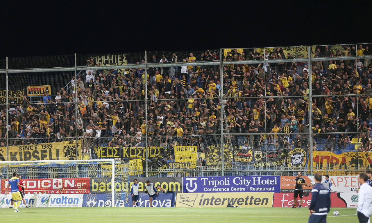 Super League: Ο Βρούτσης έβαλε «stop» στην οργανωμένη μετακίνηση οπαδών στο Αστέρας Τρίπολης – ΑΕΚ