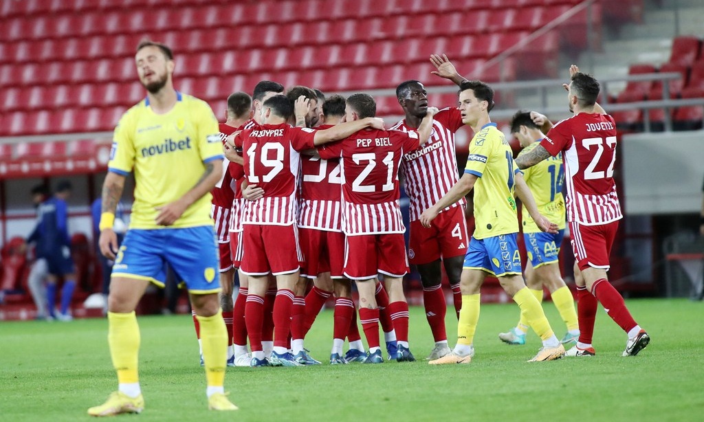 Super League, Ολυμπιακός - Παναιτωλικός 3-1: «Ερυθρόλευκη» ανατροπή με… άγχος