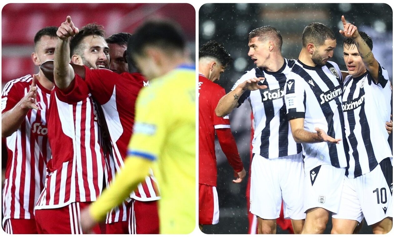 Βαθμολογία Super League: «Καθάρισαν» Ολυμπιακός και ΠΑΟΚ και πιέζουν τον Παναθηναϊκό