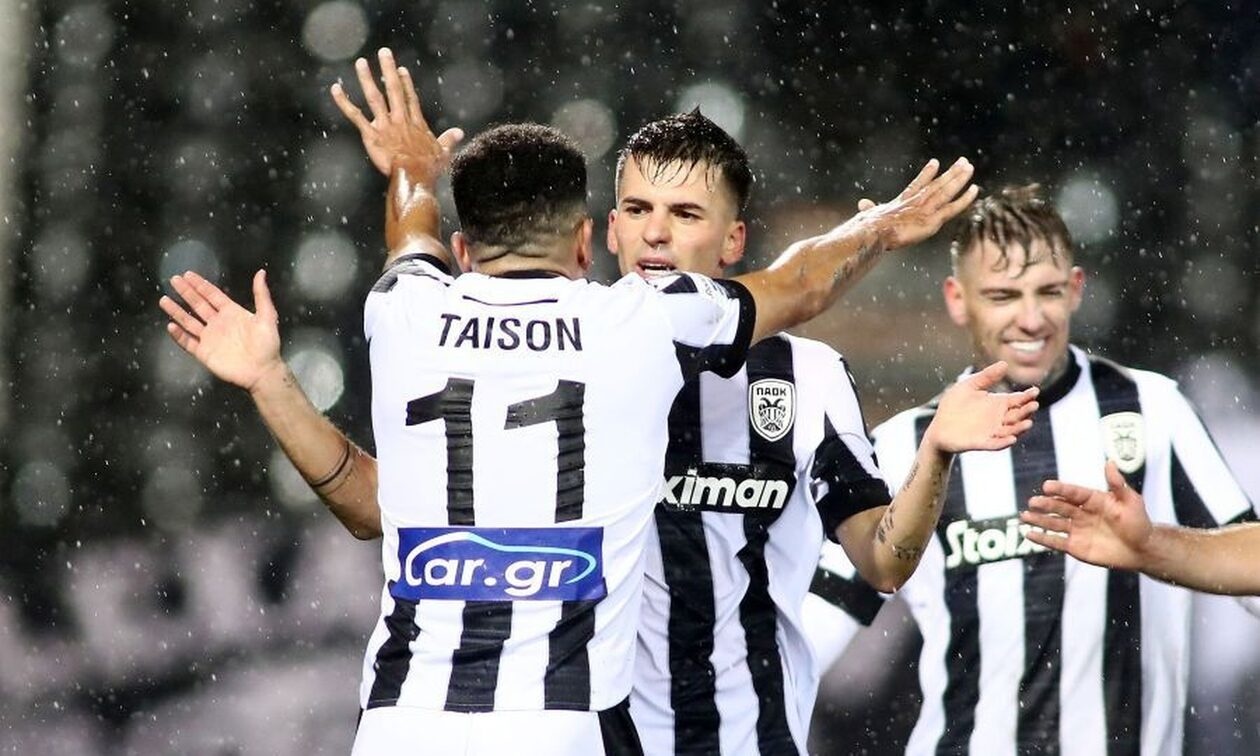 Super League, ΠΑΟΚ - Πανσερραϊκός 5-0: Ασπρόμαυρη «καταιγίδα» στην Τούμπα!