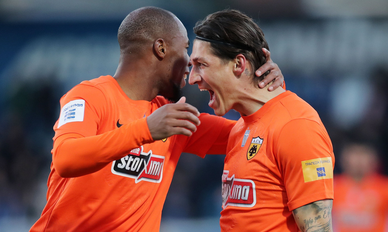 Super League, ΠΑΣ Γιάννινα - ΑΕΚ 0-1: Ο Τσούμπερ έκανε τη δουλειά στην παγωνιά