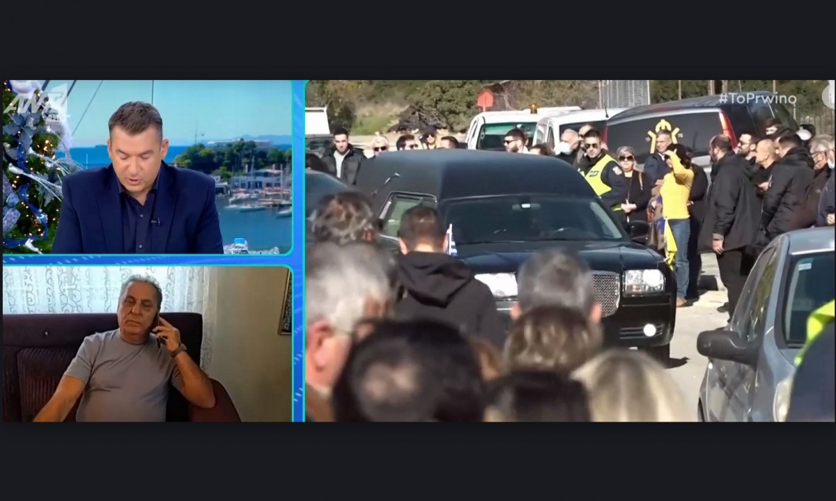 Καρράς: Η σπαρακτική στιγμή πάνω από το μνήμα του