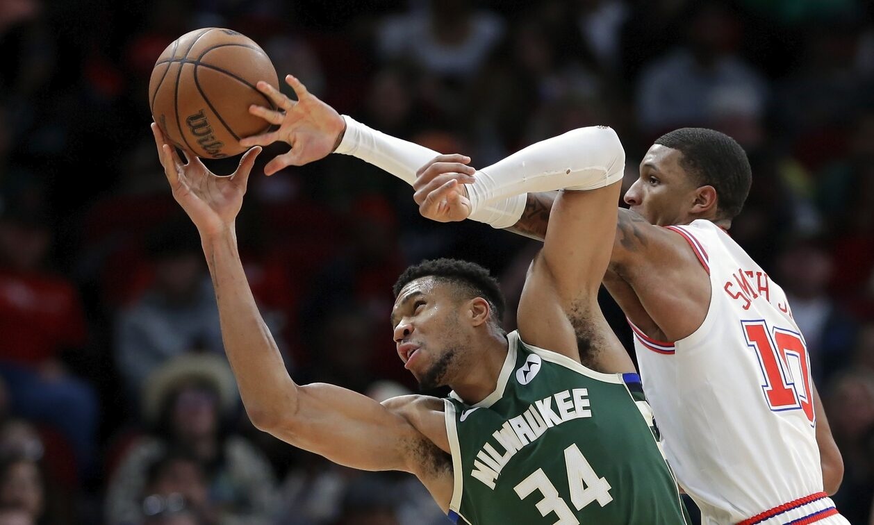 NBA: Μυθικός Αντετοκούνμπο με 48άρα - Οι Ρόκετς «έπληξαν» τους Μπακς (videos)