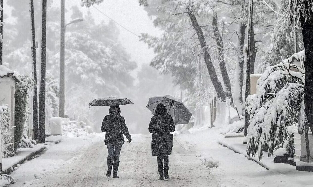 Meteo: Με χιόνι καλύφθηκε το 21% της χώρας - Η 4η μεγαλύτερη χιονοκάλυψη των τελευταίων 19 ετών