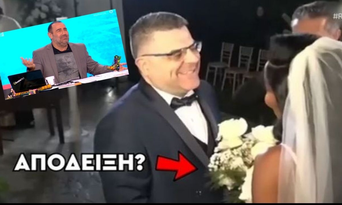 Τα «αποκλειστικά» πλάνα του Ράδιο Αρβύλα από τον γάμο Ελέτσι-Λεμονίδη