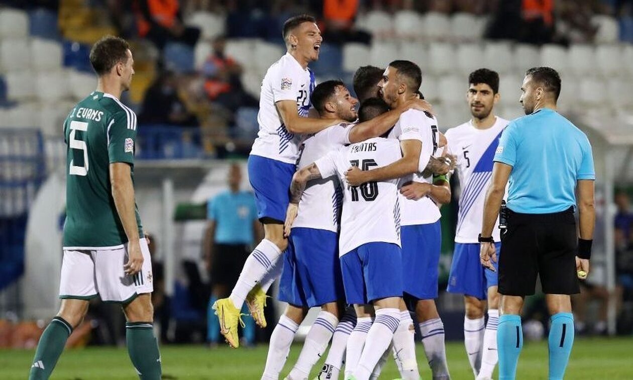 Nations League: Στα δύσκολα η Εθνική Ελλάδας - Με Αγγλία, Φινλανδία, Ιρλανδία ο όμιλός της
