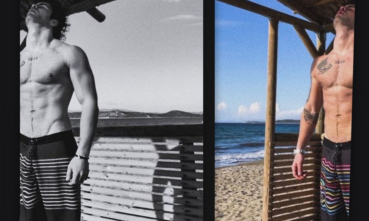 Άγγελος Λάτσιος: Οι φώτο με μαγιό & η θεαματική αλλαγή