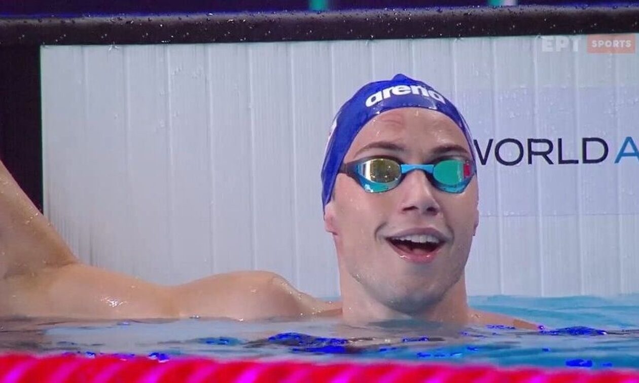 Παγκόσμιο Κολύμβησης: Στα ημιτελικά ο Χρήστου και ο Μακρυγιάννης, με τεράστια πρόκριση στο Παρίσι