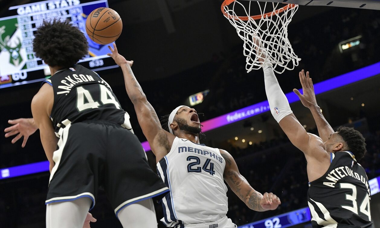 NBA: Απίστευτο κάζο Μπακς στο Μέμφις και κακή ήττα από τους μισούς Γκρίζλις