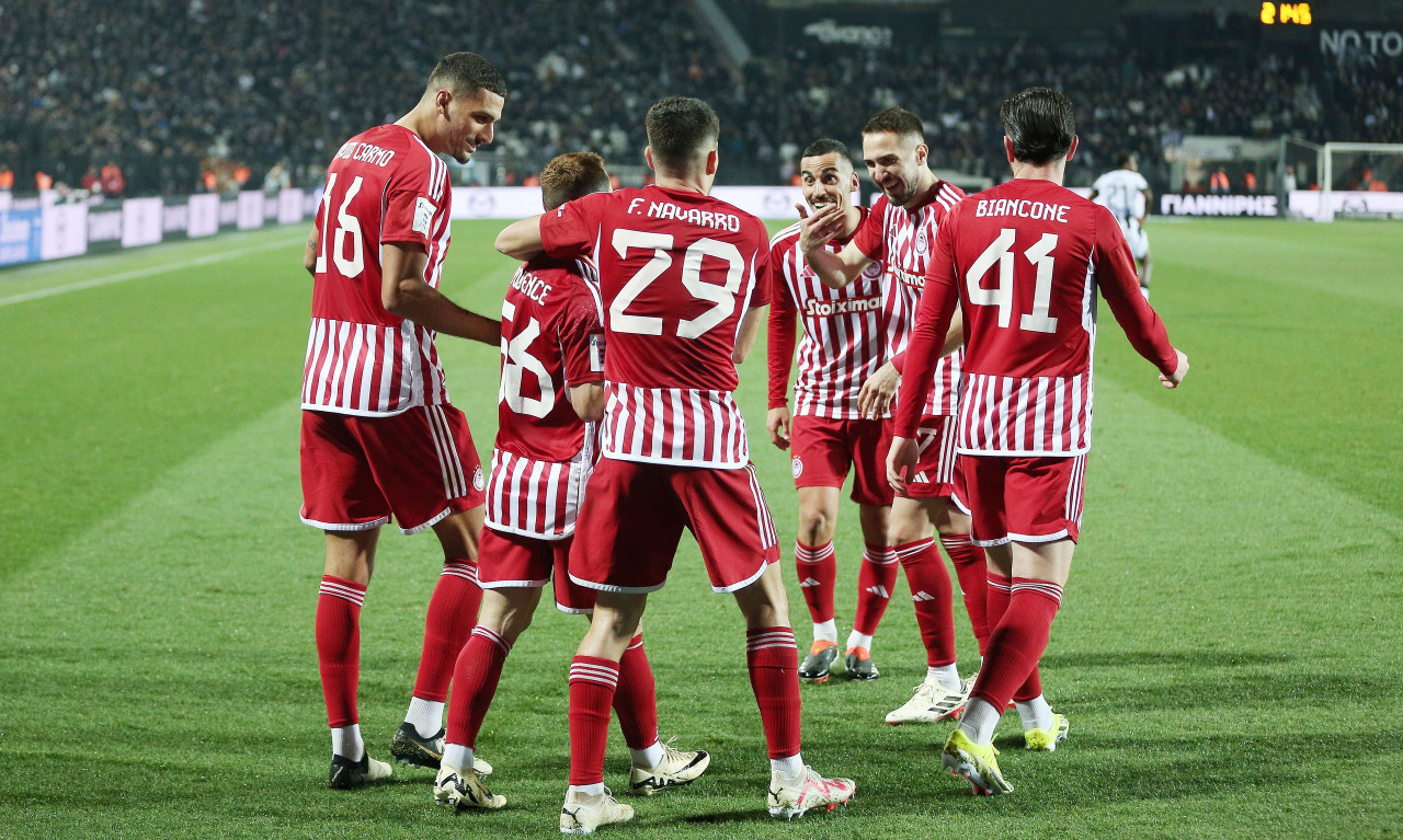 Super League, ΠΑΟΚ-Ολυμπιακός 1-4: Δήλωση πρωταθλητισμού με τεσσάρα!
