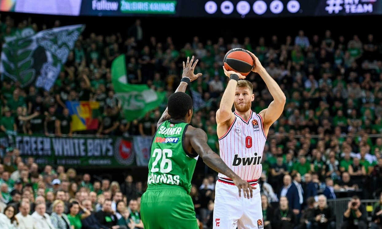 Euroleague, Ζαλγκίρις-Ολυμπιακός 76-95: «Διπλό» εξάδας και ζωντανός για πλεονέκτημα