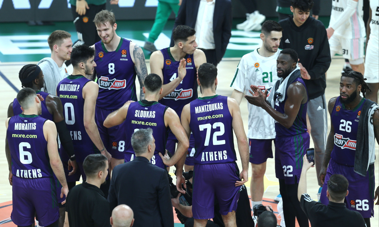Euroleague: Τρίτος πριν το ντέρμπι ο Παναθηναϊκός AKTOR - Η βαθμολογία