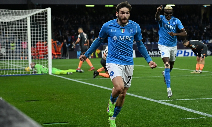 Champions League, Νάπολι: Πριμ 10 εκατ. ευρώ για πρόκριση στους «8»