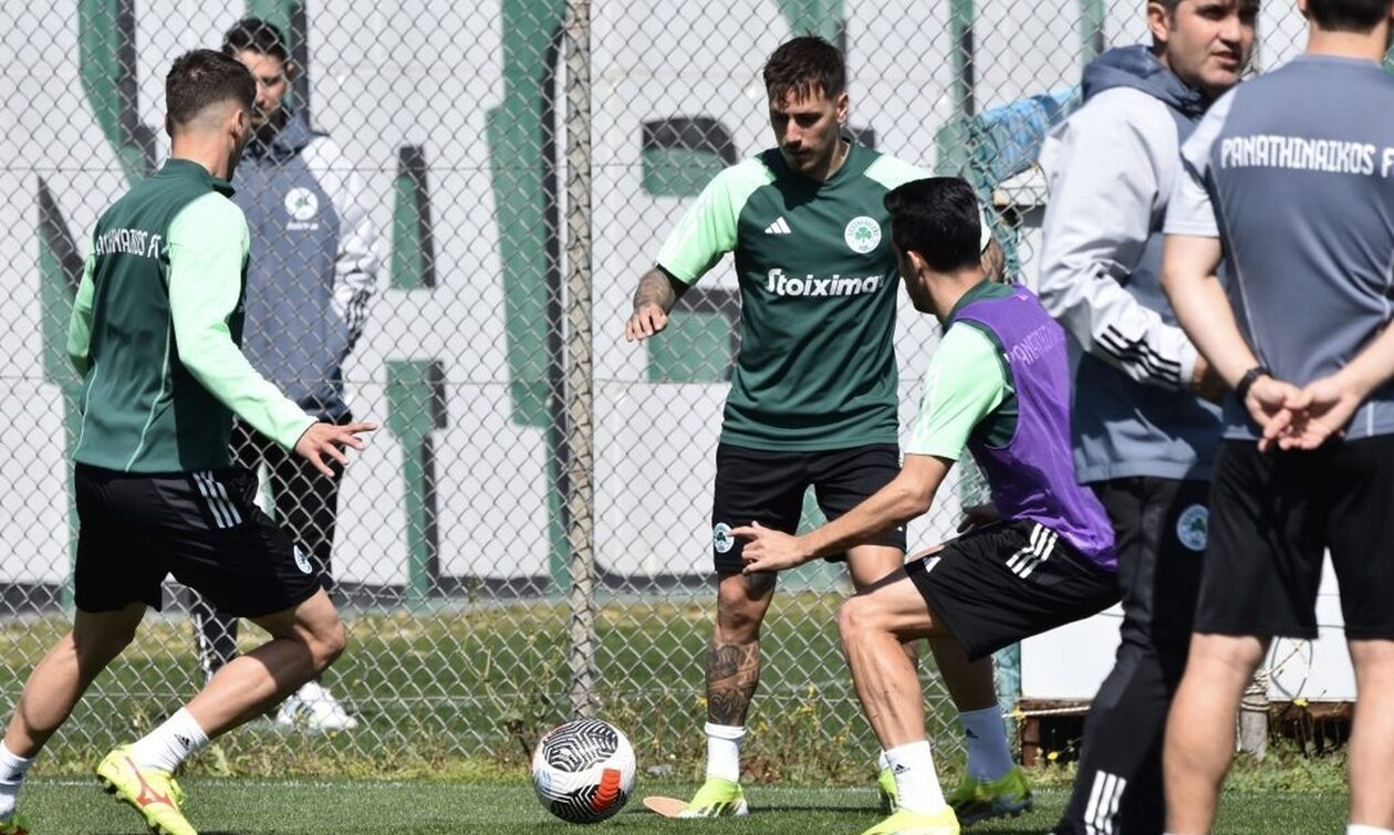 Παναθηναϊκός: Φιλικό 5-0 με τρεις σκόρερ - Στη Β' ομάδα τα αδέρφια Μαντσίνι