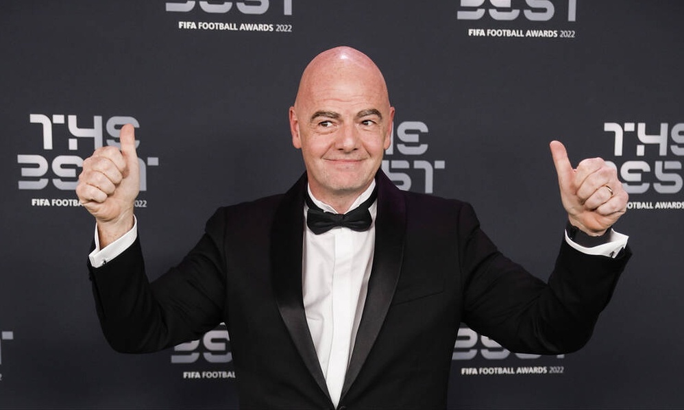 FIFA: Αύξηση 33% στις ετήσιες αποδοχές του Ινφαντίνο που φτάνουν τα 2,69 εκατομμύρια ευρώ