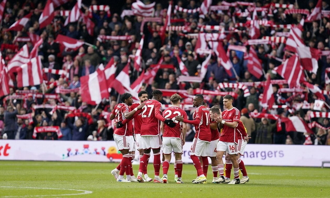 Premier League: Αφαίρεση 4 βαθμών στη Νότιγχαμ Φόρεστ, κινδυνεύει με υποβιβασμό