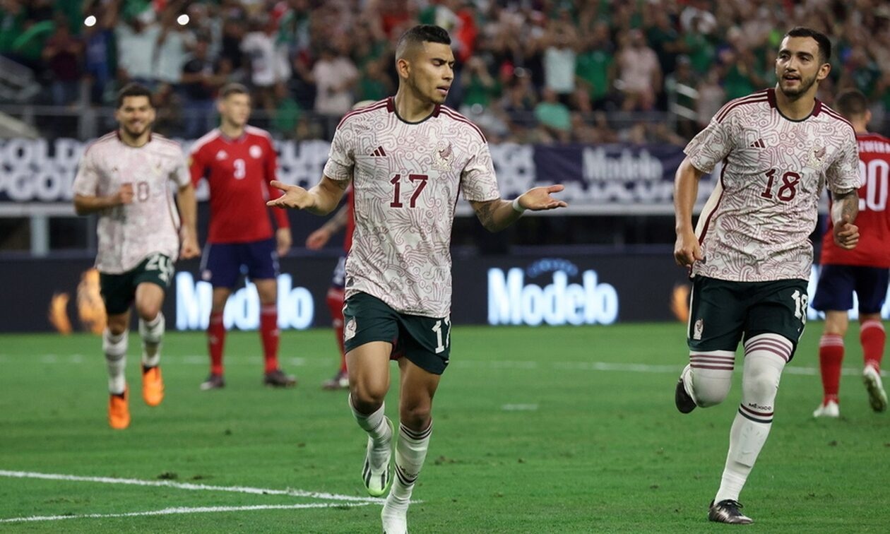 ΑΕΚ: Ο Πινέδα πέτυχε γκολάρα με το Μεξικό και θέλει εκδίκηση από τις ΗΠΑ (video)