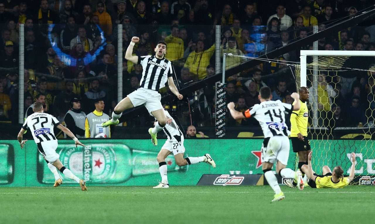 Super League, ΑΕΚ - ΠΑΟΚ 2-2: Απέδρασε με «χρυσό» βαθμό και παρέμεινε μόνος πρώτος!