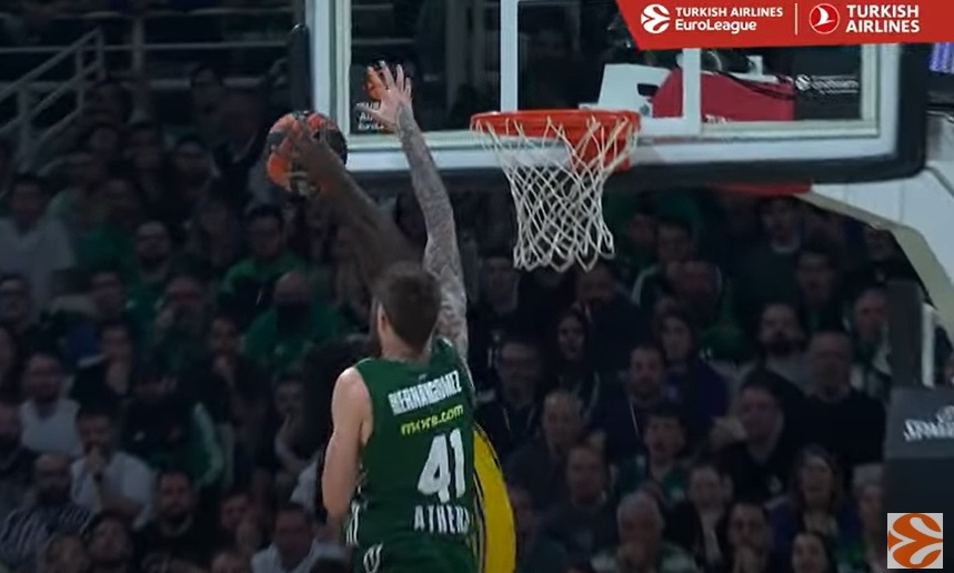 Παναθηναϊκός AKTOR: Η τρομερή τάπα του Ερναντγκόμεθ στο Top-10 της Euroleague!
