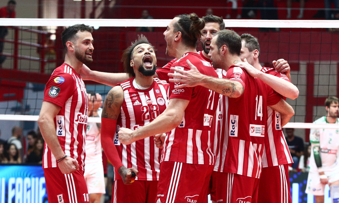 Ολυμπιακός – Παναθηναϊκός 3-0: Ένα βήμα μακριά από τον τίτλο στη Volley League