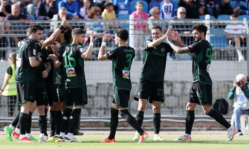 Λαμία - Παναθηναϊκός 0-5: Σάρωσε με σούπερ δίδυμο Ιωαννίδη και Μπακασέτα (vids)