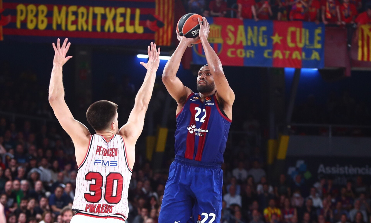 Euroleague, Μπαρτσελόνα - Ολυμπιακός 77-69: Έμεινε από ενέργεια και η Μπάρτσα έκανε το 1-1