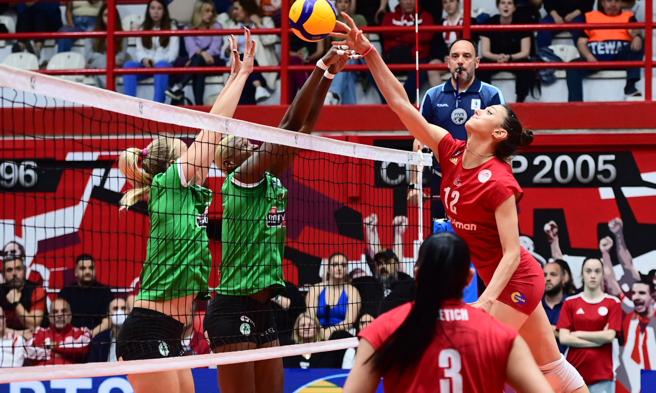 Ολυμπιακός – Παναθηναϊκός: Live Streaming το Game 5 των τελικών της Volley League γυναικών