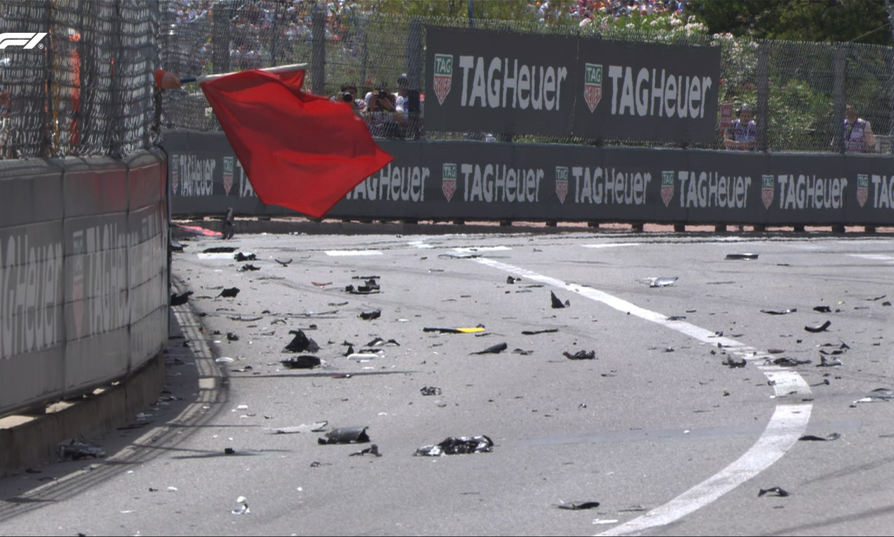 Formula 1: Τρομακτικό ατύχημα του Πέρεζ στο Μόντε Κάρλο – Διαλύθηκε η Red Bull (video)