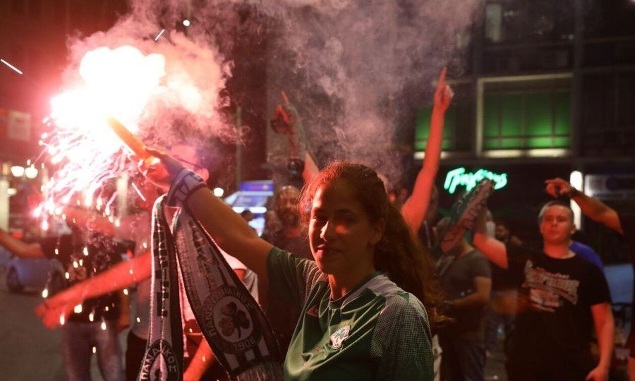 Παναθηναϊκός AKTOR: «Κάηκε» η Αθήνα για την επιστροφή στον θρόνο του ελληνικού μπάσκετ (pics)