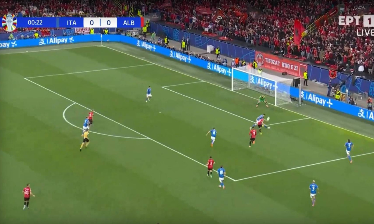 Euro 2024: Η Αλβανία πέτυχε κόντρα στην Ιταλία το πιο γρήγορο γκολ στην ιστορία της διοργάνωσης