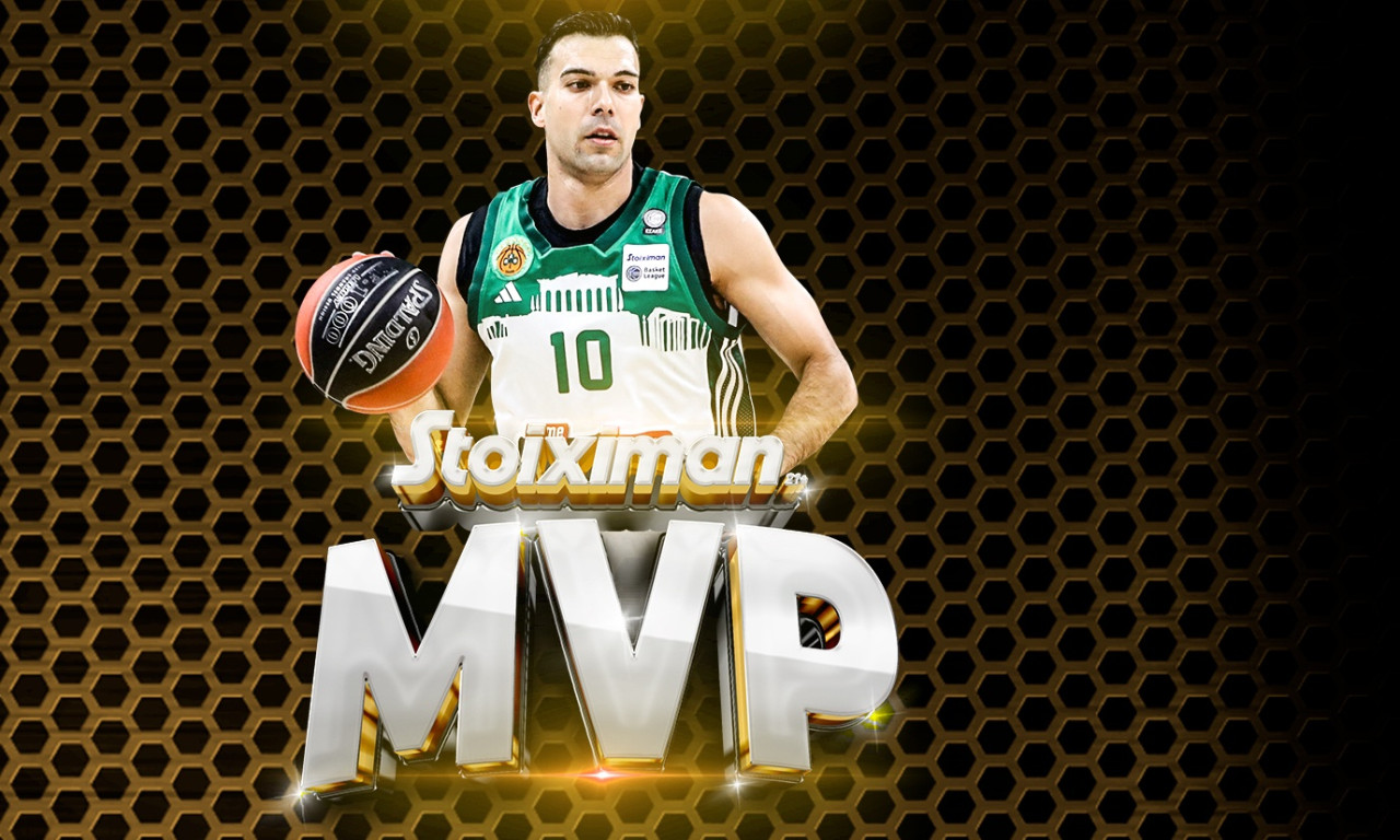 Ο Σλούκας MVP της Stoiximan Basket League