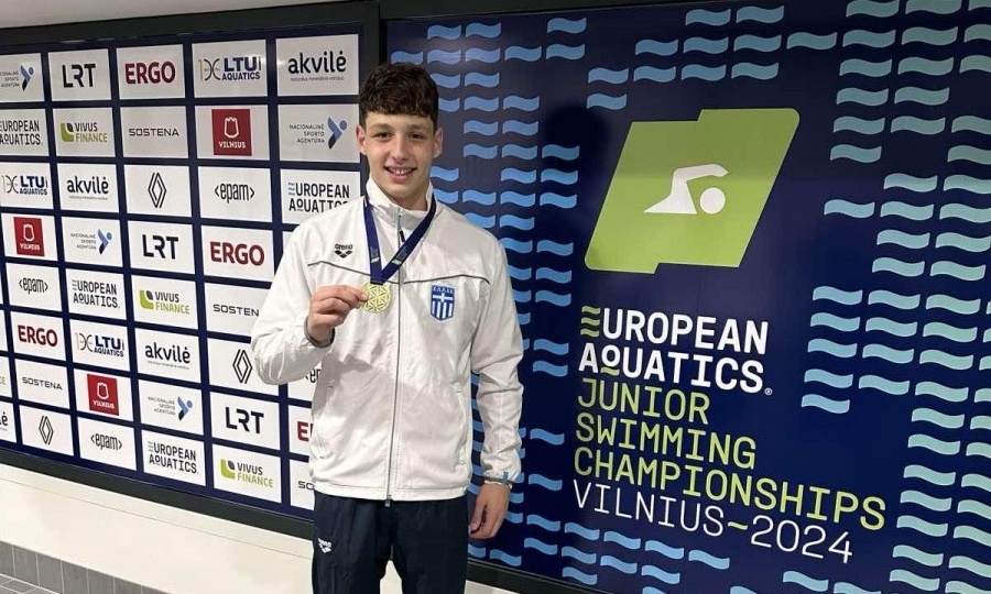 Κολύμβηση: Πρωταθλητής Ευρώπης ο 16χρονος Ντούμας στα 100μ. πρόσθιο!