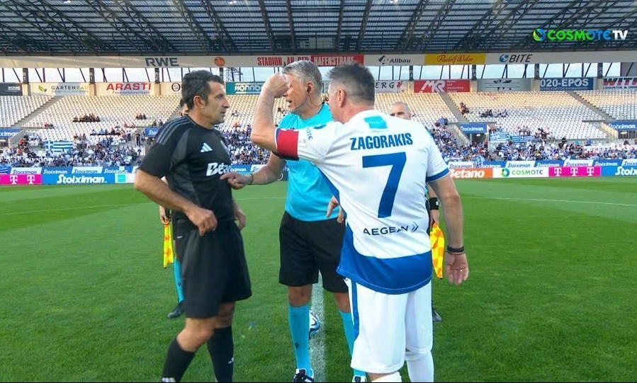 Legends 2004: «Ξεπερνάει τα όρια του κωμικού» - Πήραν θέση για τη χειραψία του Φίγκο με τον Ζαγοράκη