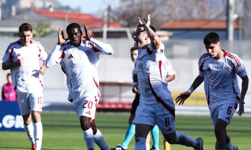 Youth League: Στους «32» ο Ολυμπιακός, διέλυσε την Τρέντσιν