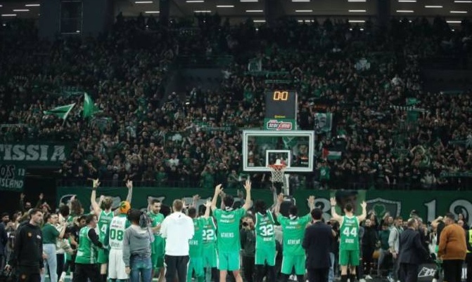 Euroleague για κόσμο Παναθηναϊκού: «Ο κόσμος ήταν το κάτι άλλο»