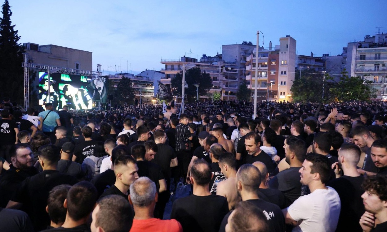 ΠΑΟΚ: Γιγαντοοθόνη στην Τούμπα για τον τελικό με την Μπιλμπάο