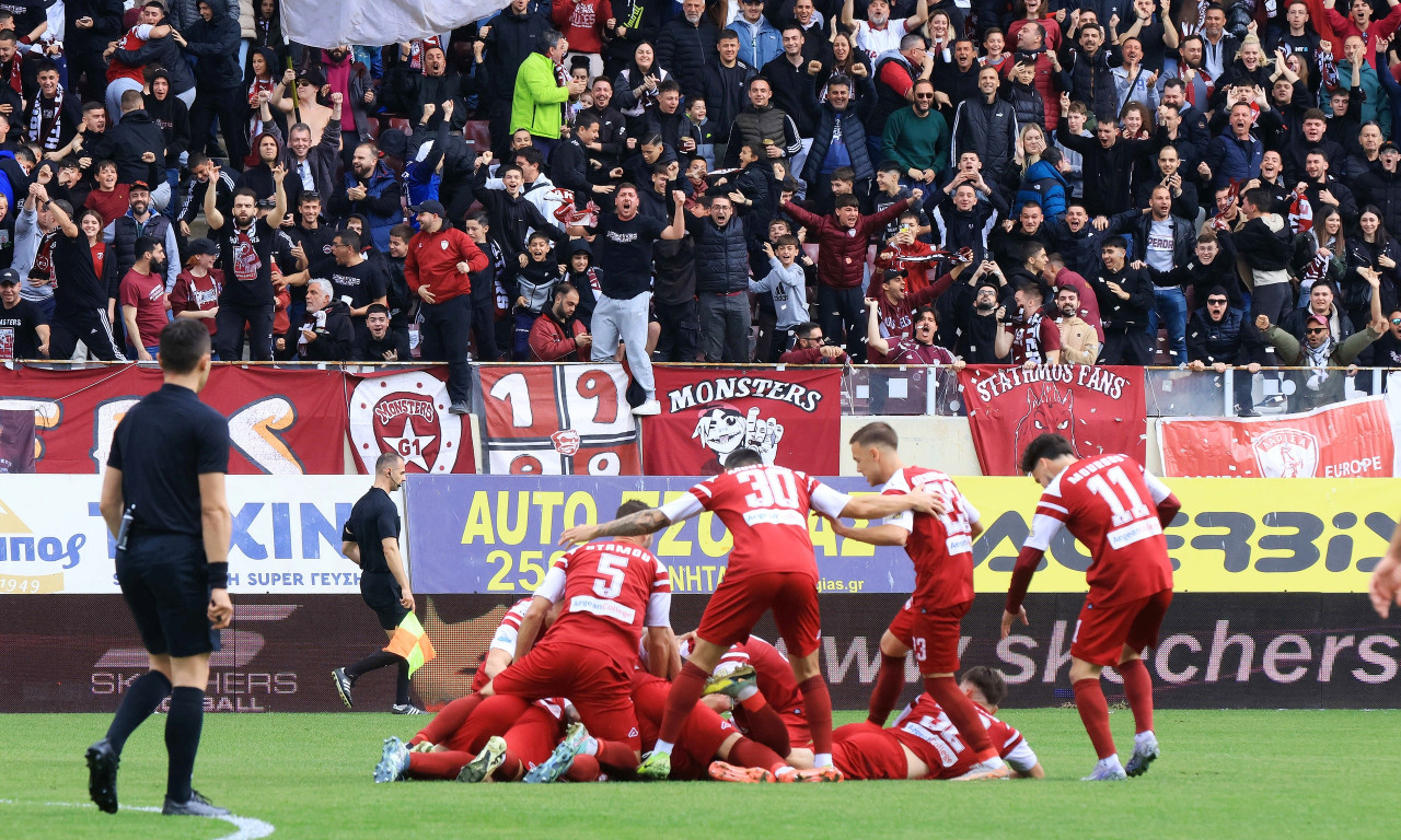 Super League 2: Η Λάρισα γιορτάζει! Η φιέστα κι η απονομή της ΑΕΛ που επιστρέφει στη Super League