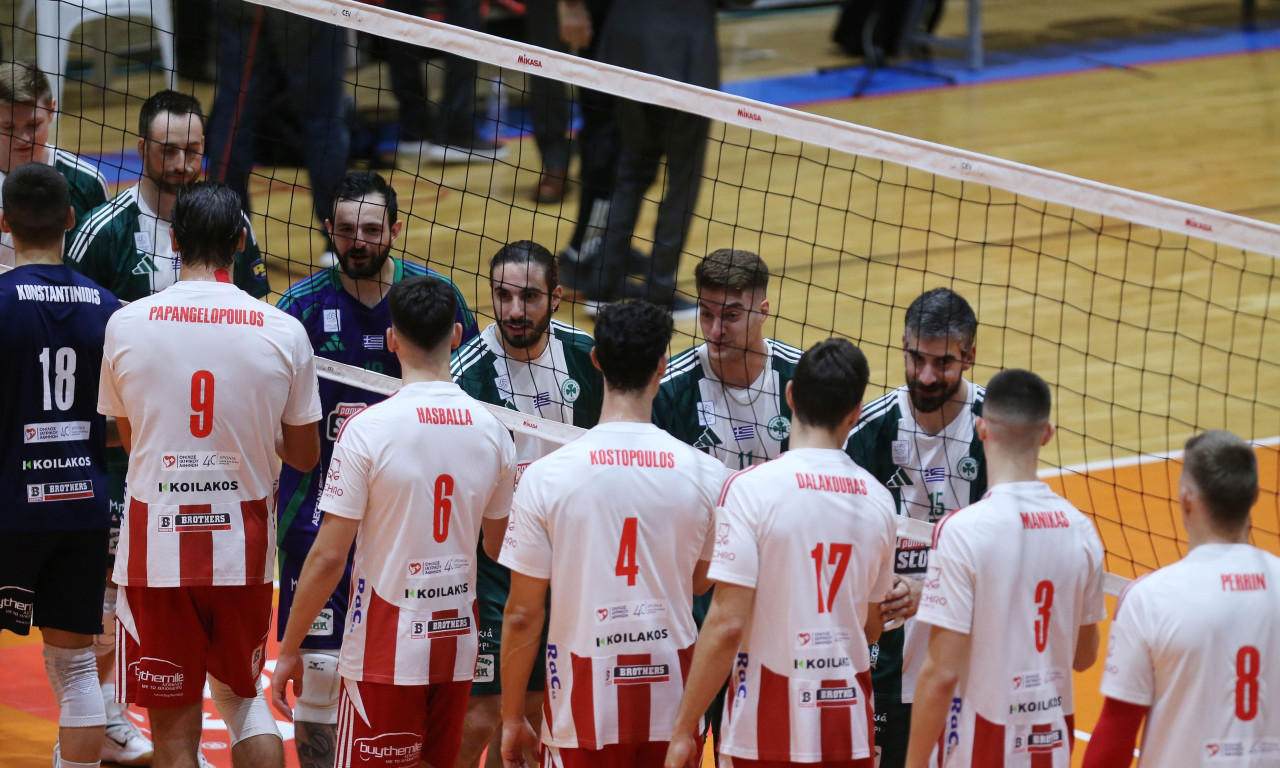 Παναθηναϊκός – Ολυμπιακός: Ώρα τελικών στη Volley League |  Η ώρα και το κανάλι του Game 1